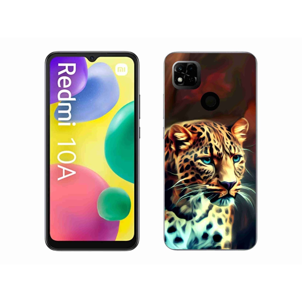 Gelový kryt mmCase na Xiaomi Redmi 10A - leopard