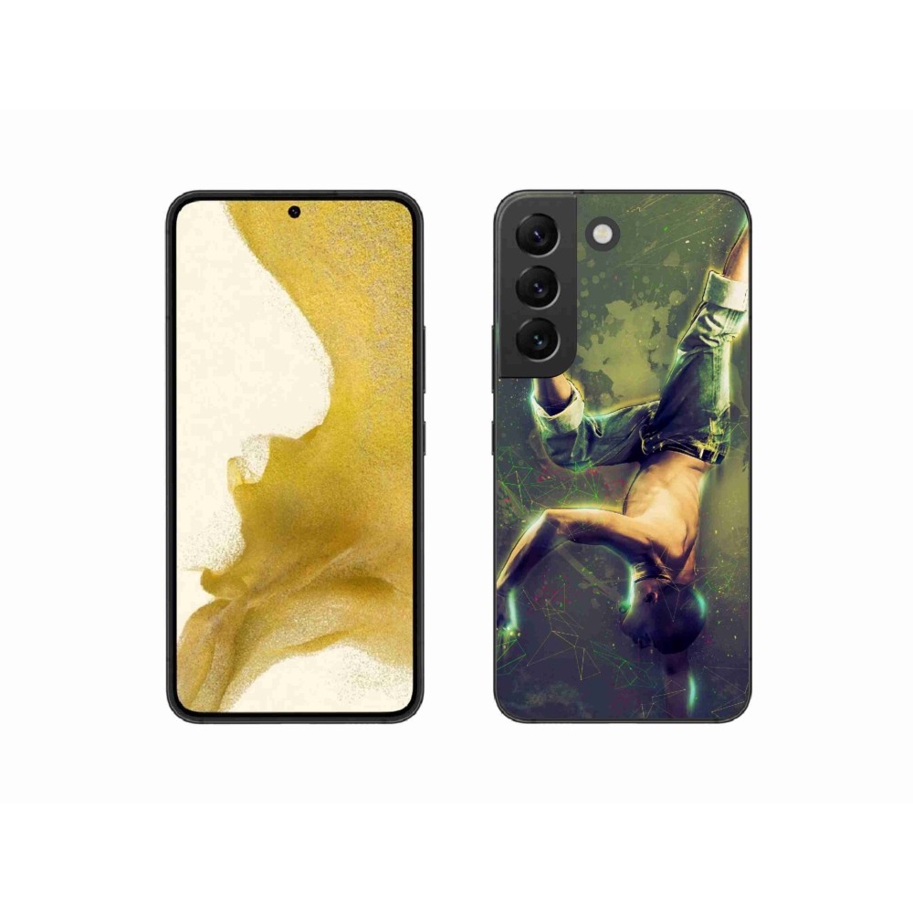 Gelový kryt mmCase na Samsung Galaxy S22 5G - breakdance