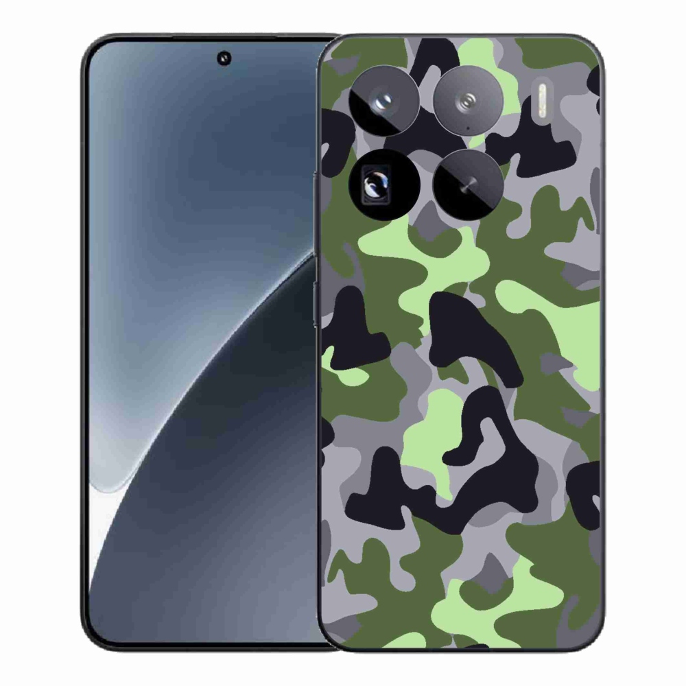 Gelový kryt mmCase na Xiaomi 15 Pro - maskáčový vzor 7