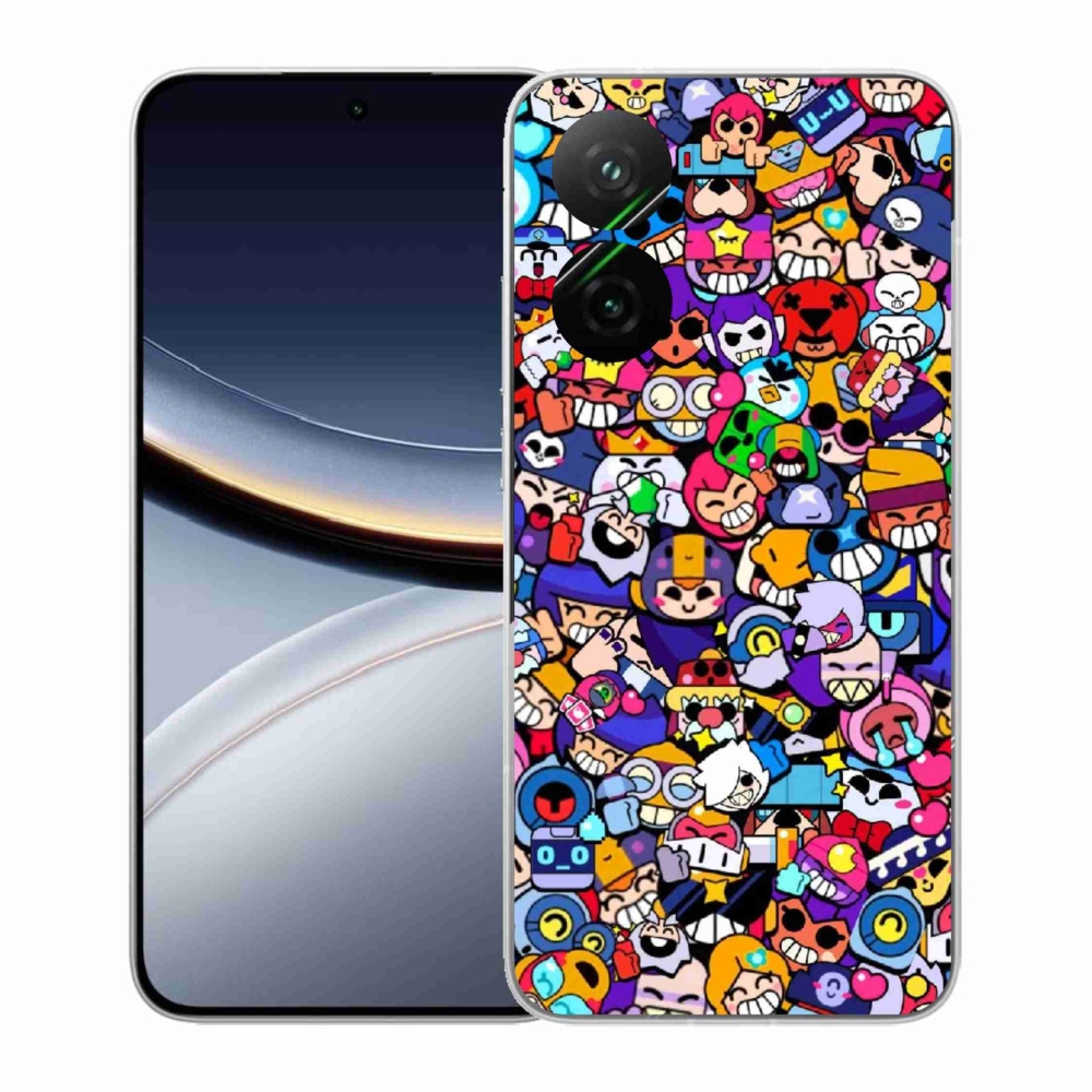 Gelový kryt mmCase na Xiaomi Poco F7 5G - brawl stars 2