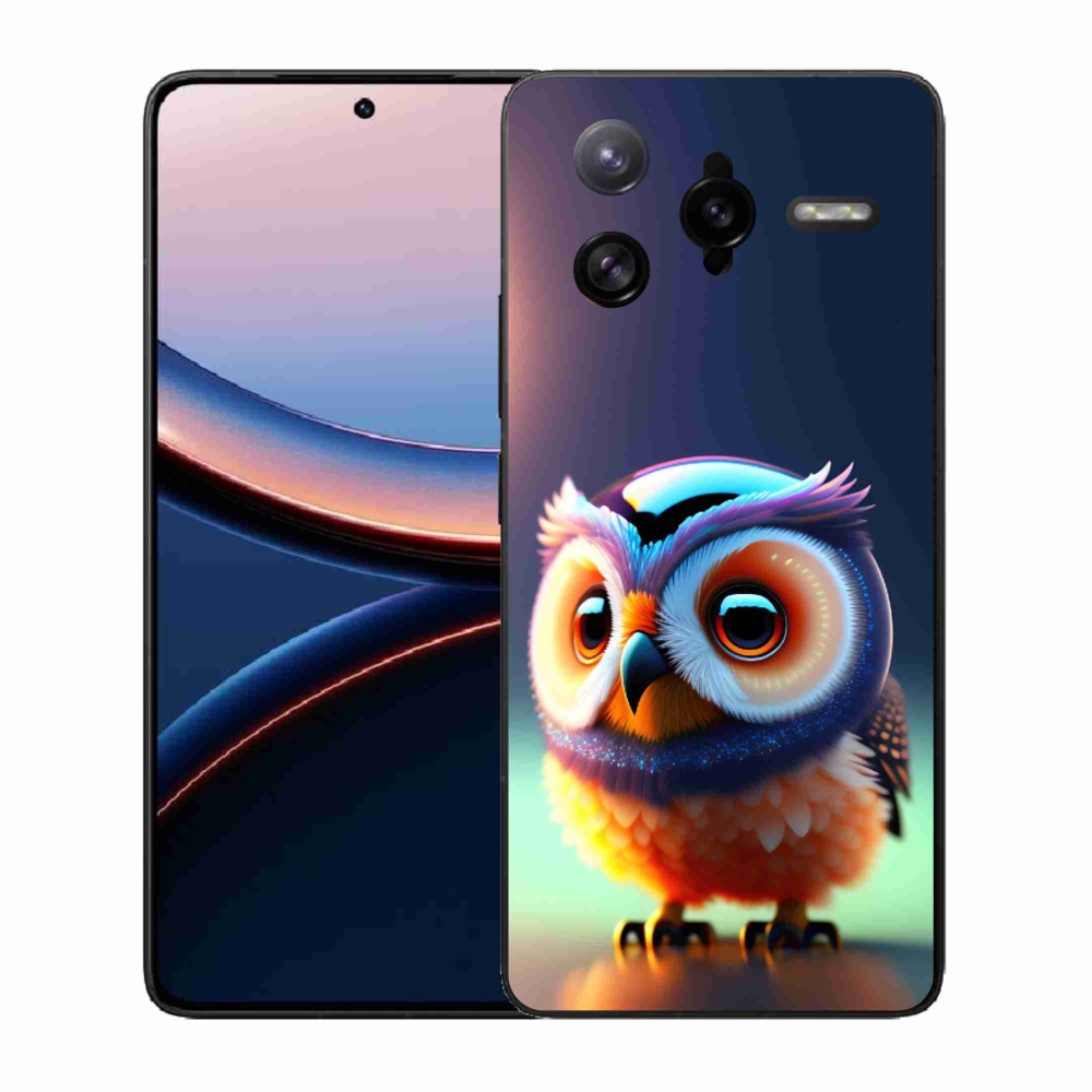 Gelový kryt mmCase na Xiaomi Poco F7 Ultra - sovička