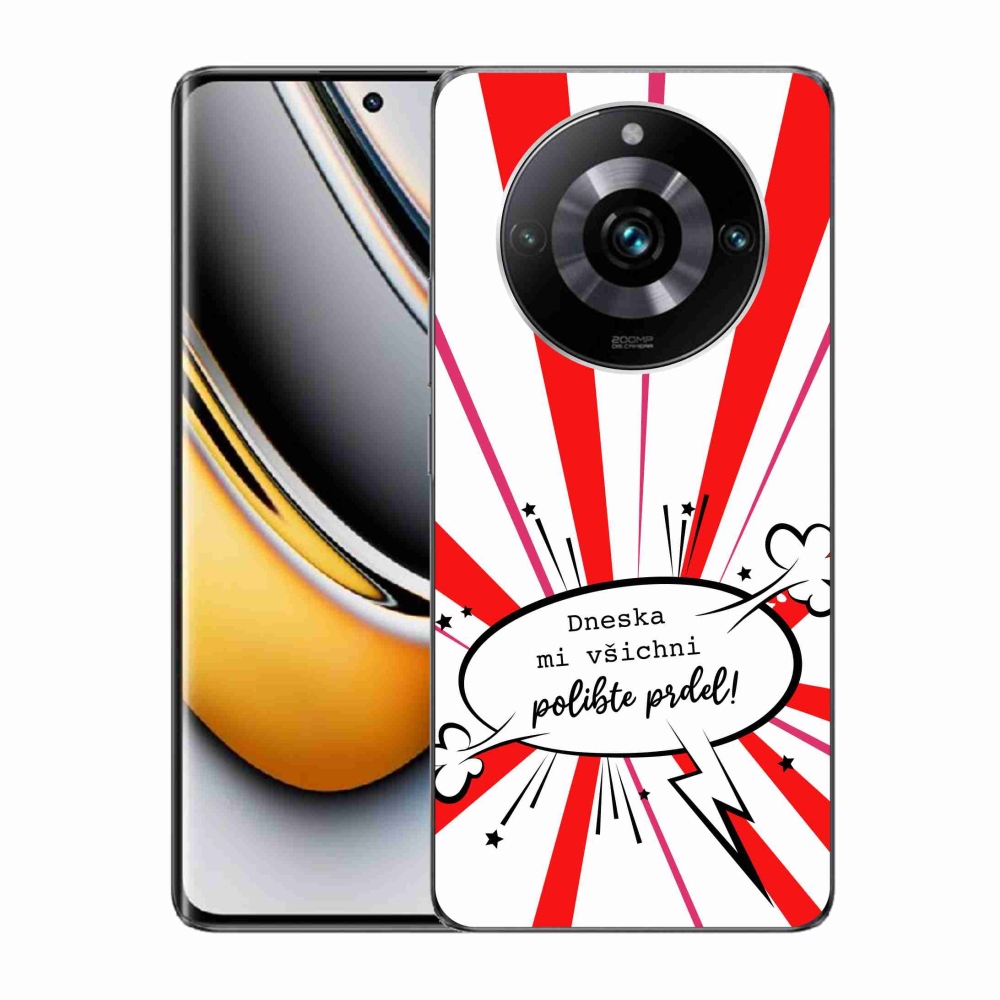 Gelový kryt mmCase na Realme 11 Pro/11 Pro+ - vtipný text 15 bílé pozadí