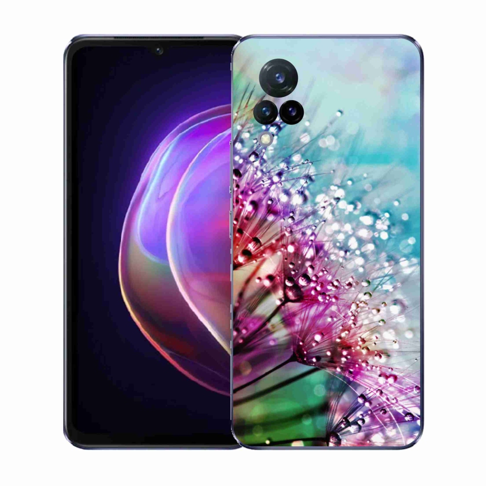 Gelový kryt mmCase na Vivo V21 4G/5G - barevné květy