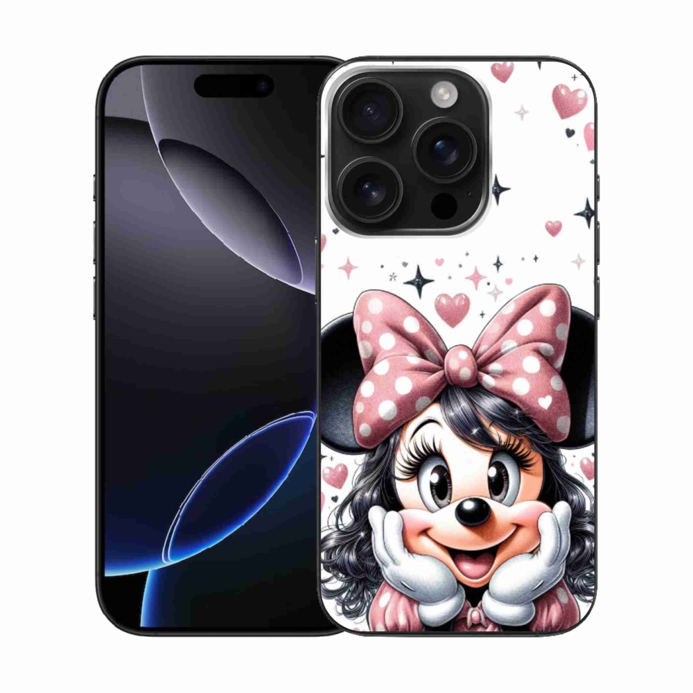 Gelový kryt mmCase na iPhone 16 Pro - minnie