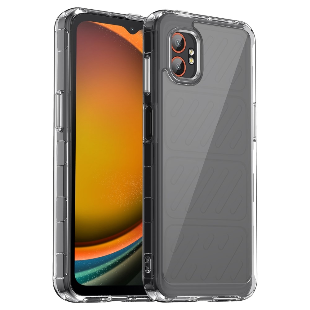 Gelový obal s pevnými zády na Samsung Galaxy Xcover 7 Pro - průhledný