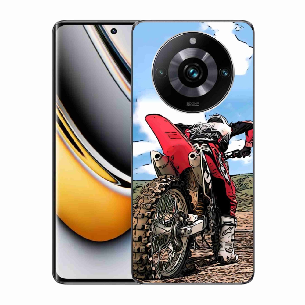 Gelový kryt mmCase na Realme 11 Pro/11 Pro+ - moto