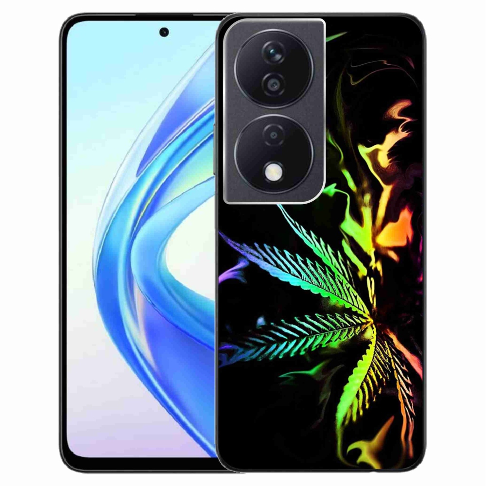 Gelový kryt mmCase na Honor X7b/Honor 90 Smart - konopí 2