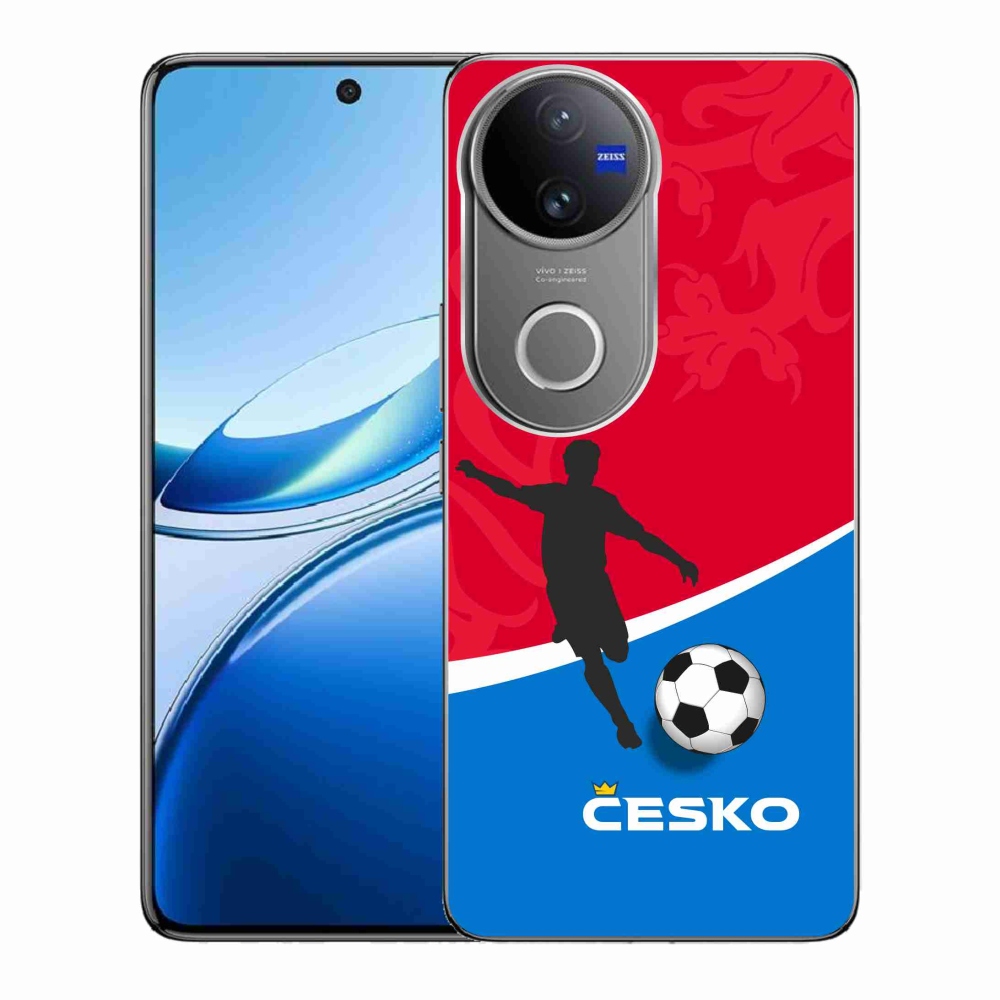 Gelový kryt mmCase na Vivo V50 5G - fotbal Česko
