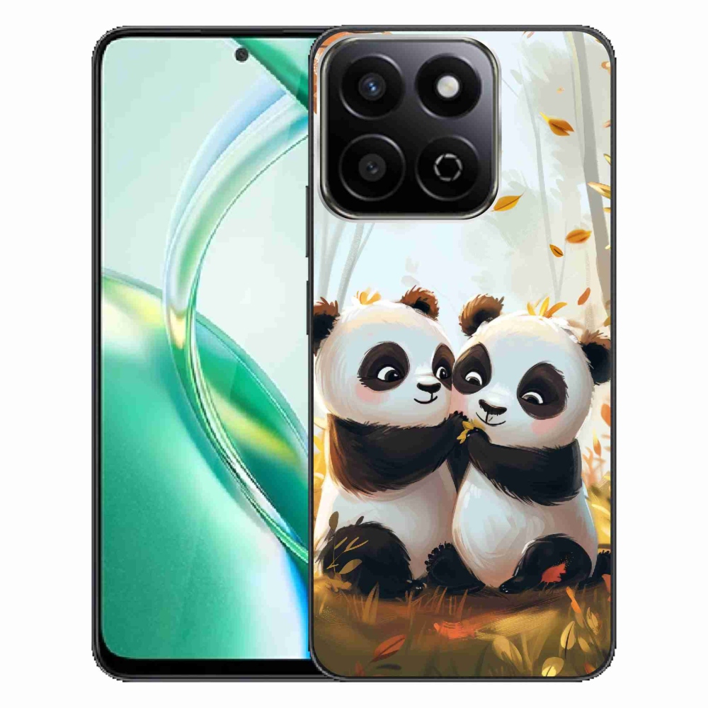 Gelový kryt mmCase na Honor 200 Smart 5G - pandy