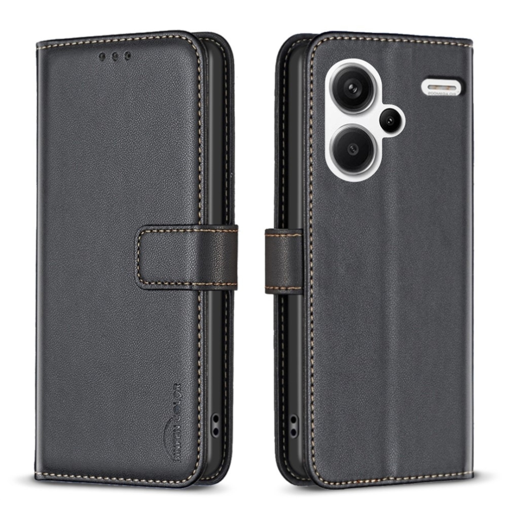 BNF knížkové pouzdro na Xiaomi Redmi Note 13 Pro+ 5G - černé