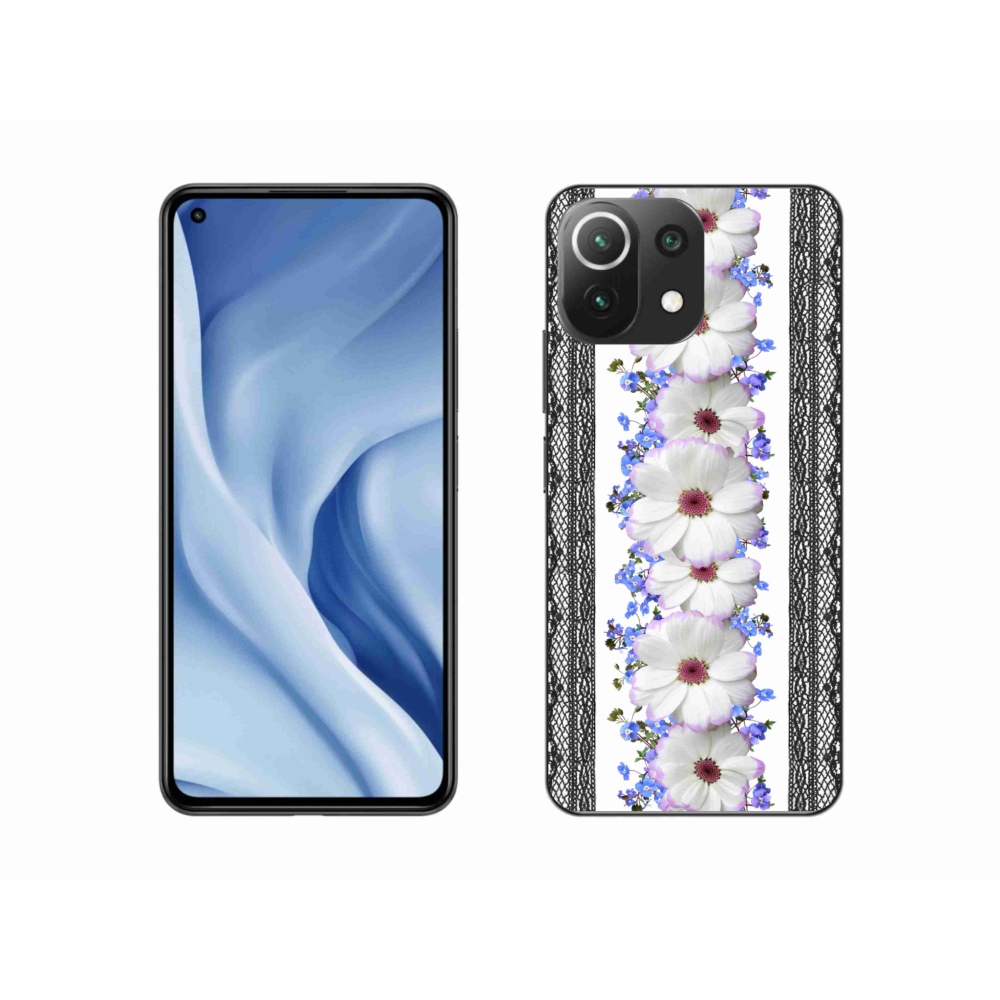 Gelový kryt mmCase na Xiaomi 11 Lite 5G NE - květiny 8