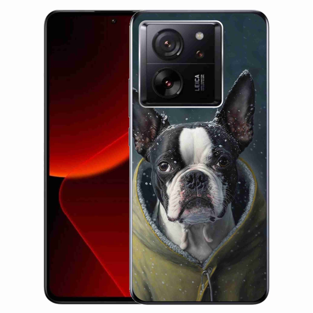 Gelový kryt mmCase na Xiaomi 13T/13T Pro - buldoček