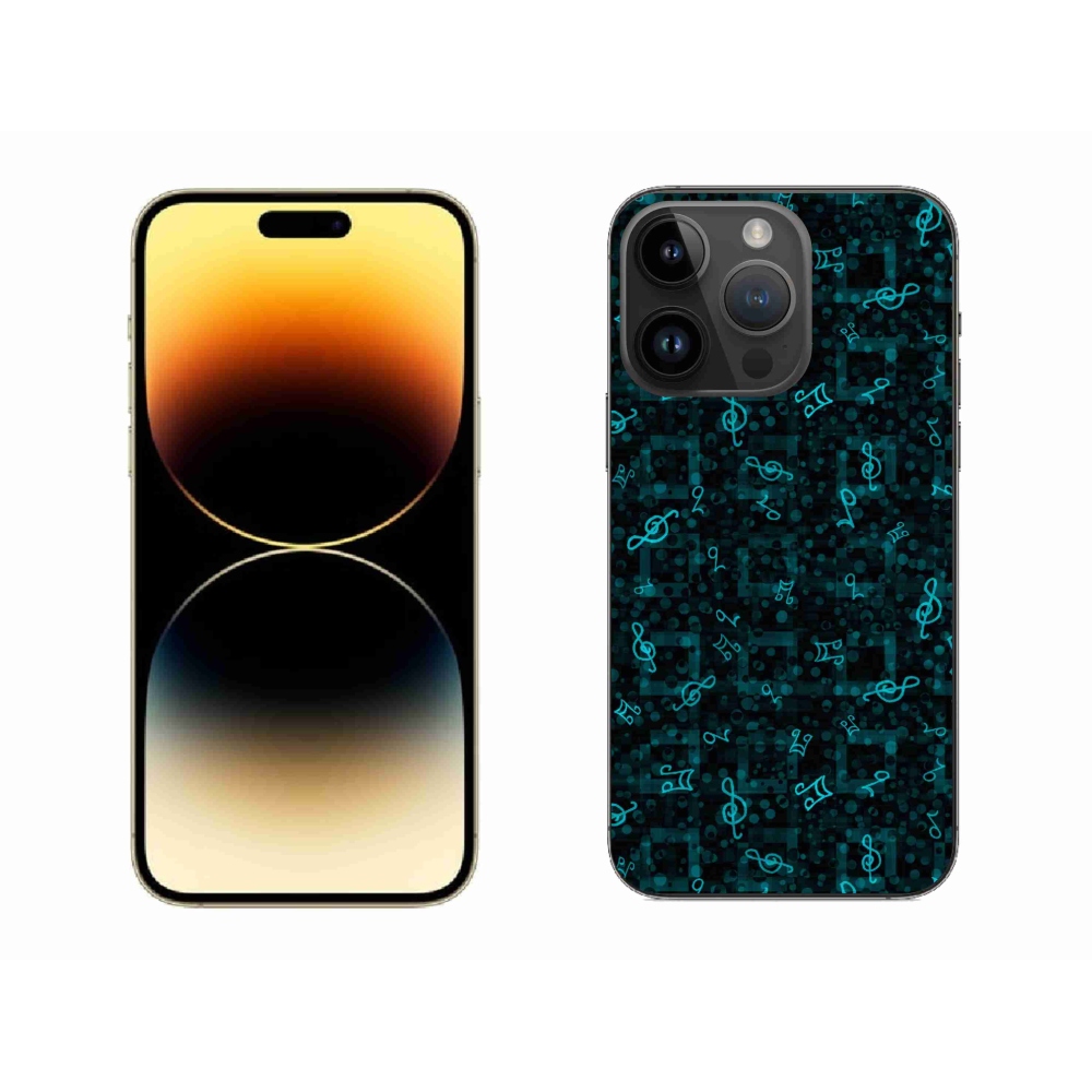 Gelový kryt mmCase na iPhone 14 Pro Max - noty 1