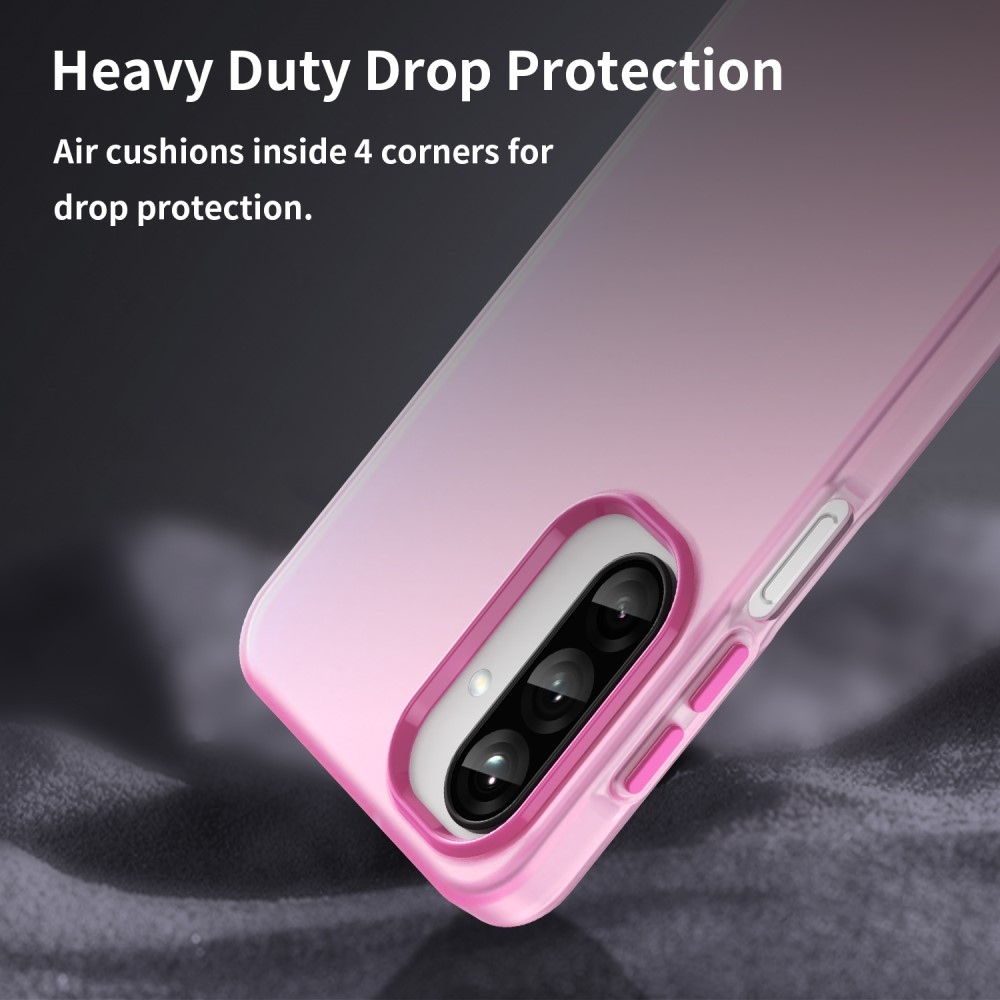 Candys matný gelový obal na Samsung Galaxy A26 5G - rose