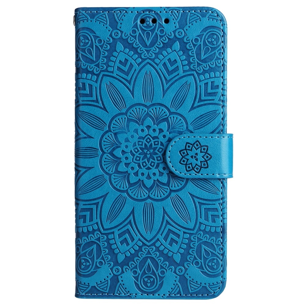 Sunflower knížkové pouzdro na Samsung Galaxy M55 5G - modré