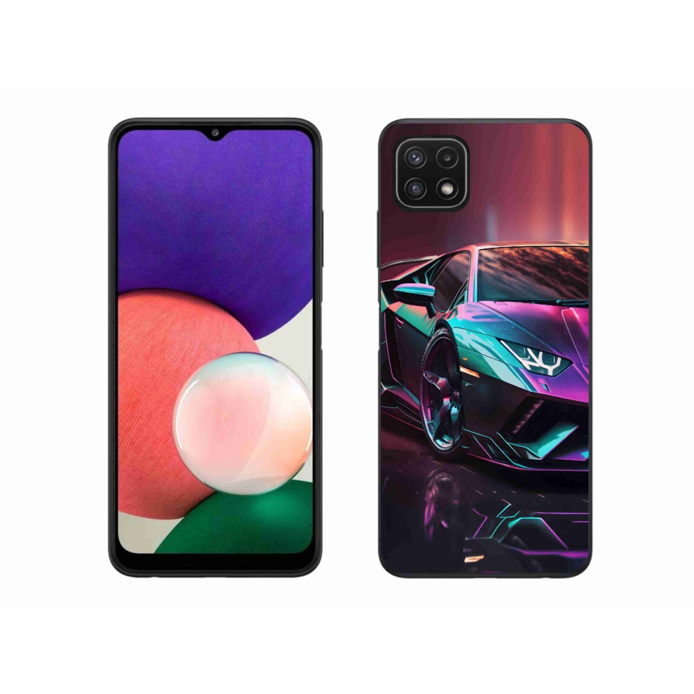 Gelový kryt mmCase na Samsung Galaxy A22 5G - auto 8