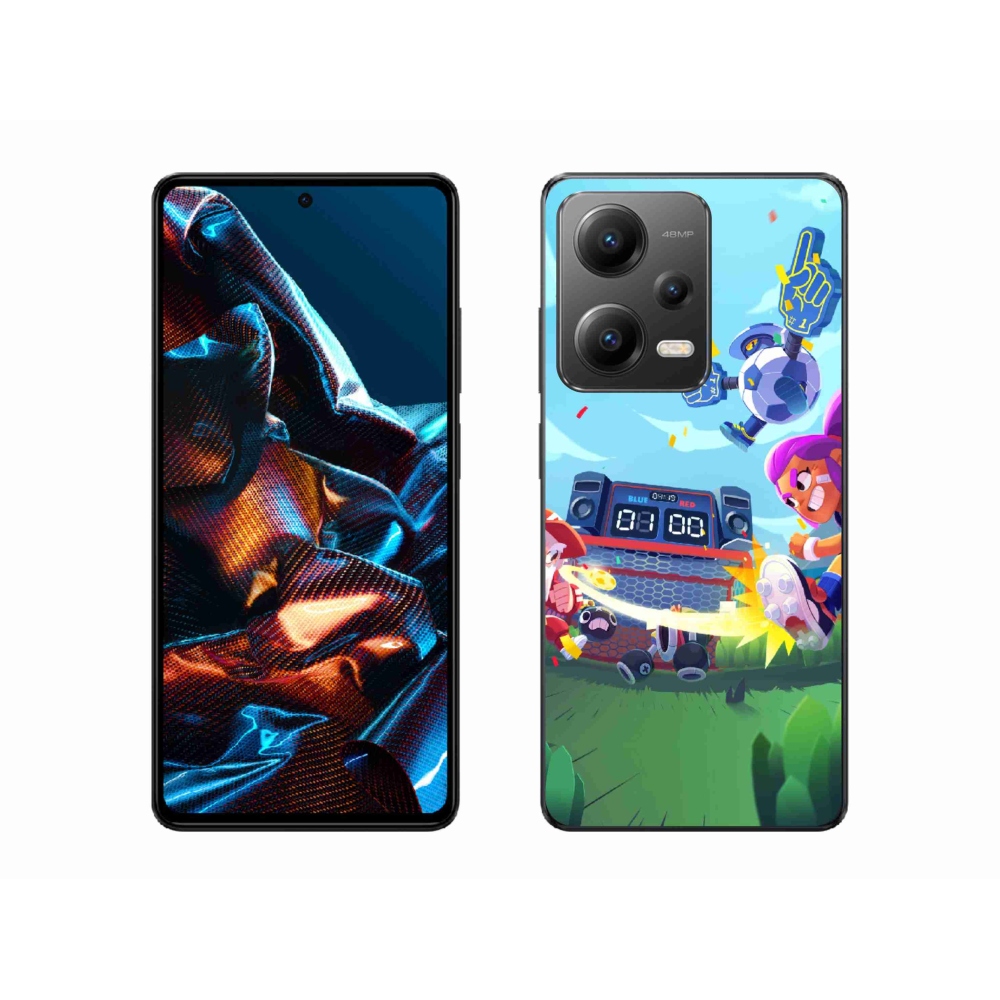 Gelový kryt mmCase na Xiaomi Redmi Note 12 Pro 5G - brawl stars 1
