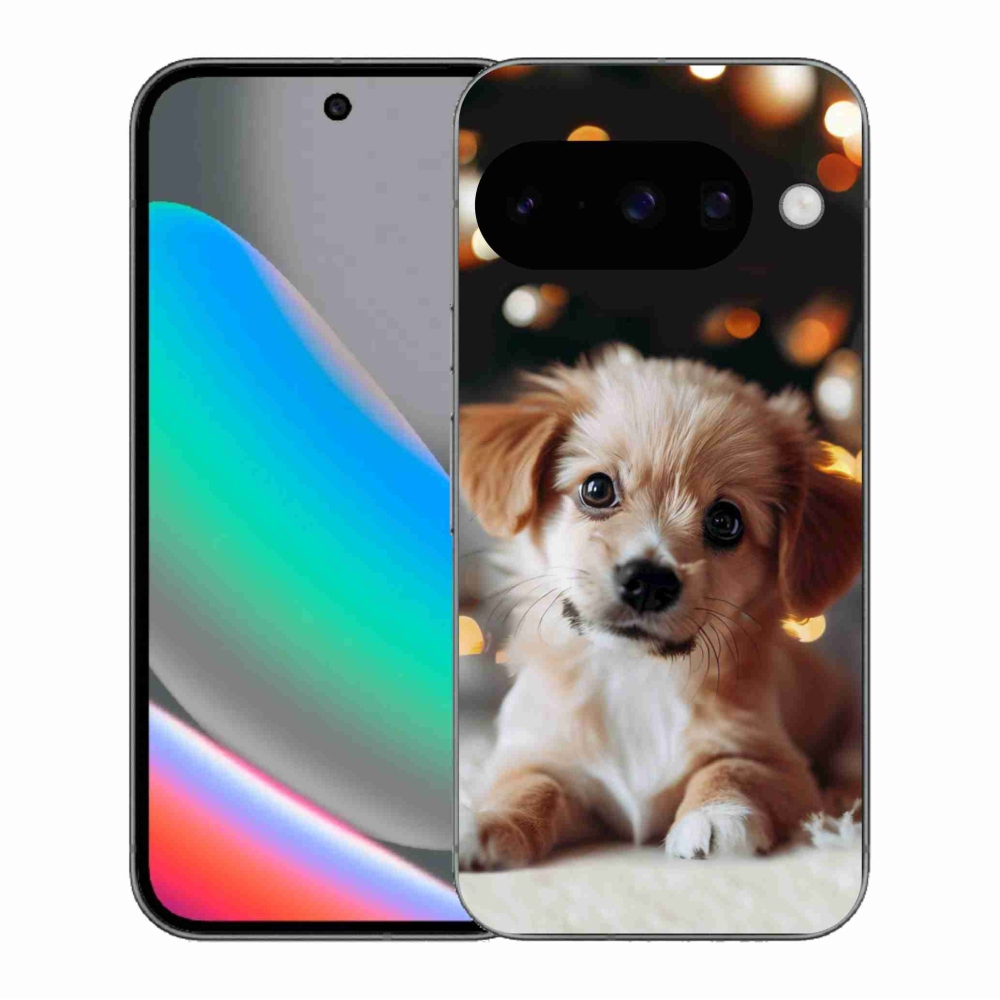 Gelový kryt mmCase na Google Pixel 10 - štěňátko