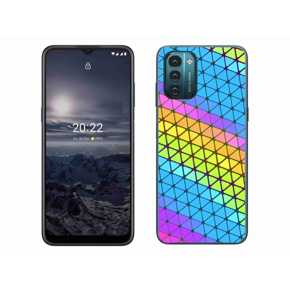 Gelový kryt mmCase na Nokia G11/G21 - abstraktní motiv 16