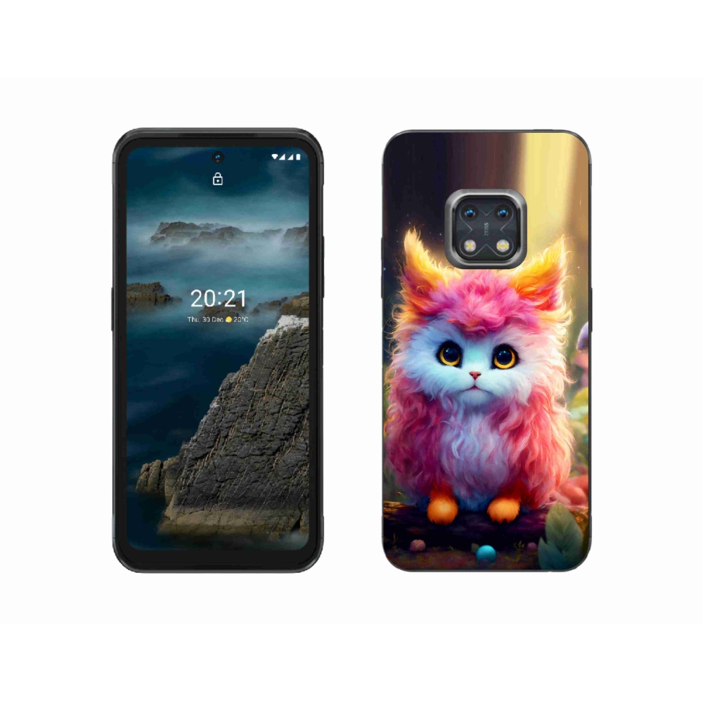 Gelový kryt mmCase na Nokia XR20 - roztomilé kotě 5