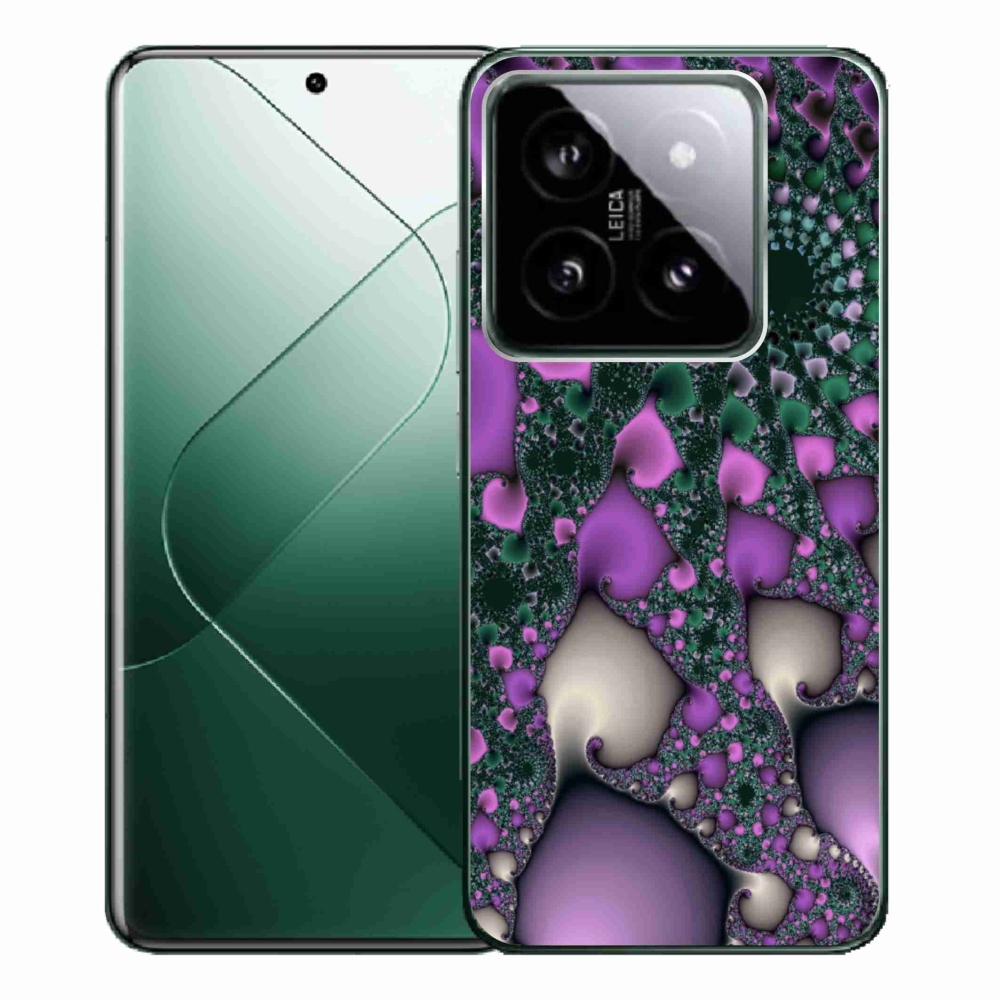 Gelový kryt mmCase na Xiaomi 14 Pro - abstrakt 7