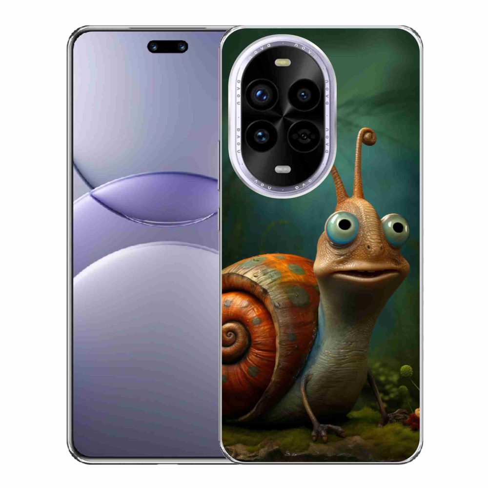 Gelový kryt mmCase na Huawei Nova 13 Pro 5G - šnek
