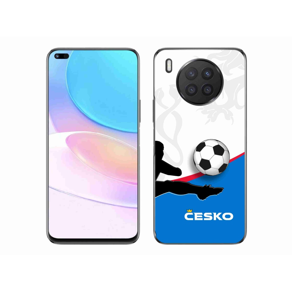 Gelový kryt mmCase na Huawei Nova 8i - fotbal Česko 3