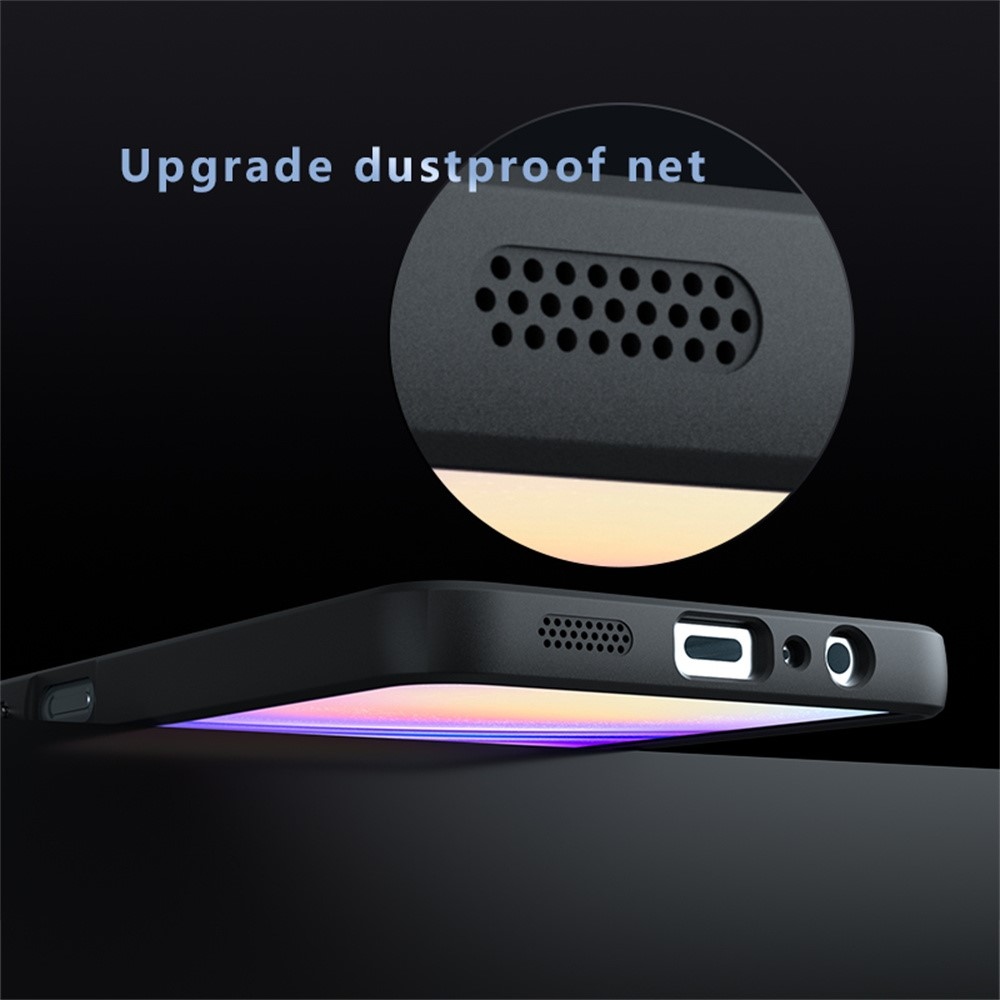 Case matný gelový obal s MagSafe na Samsung Galaxy A06 4G - černý
