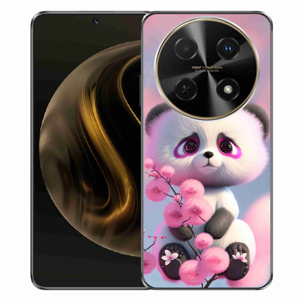Gelový kryt mmCase na Huawei Nova 12i - roztomilá panda 1