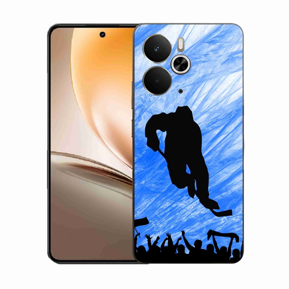 Gelový kryt mmCase na Realme 14 5G - hokejový hráč