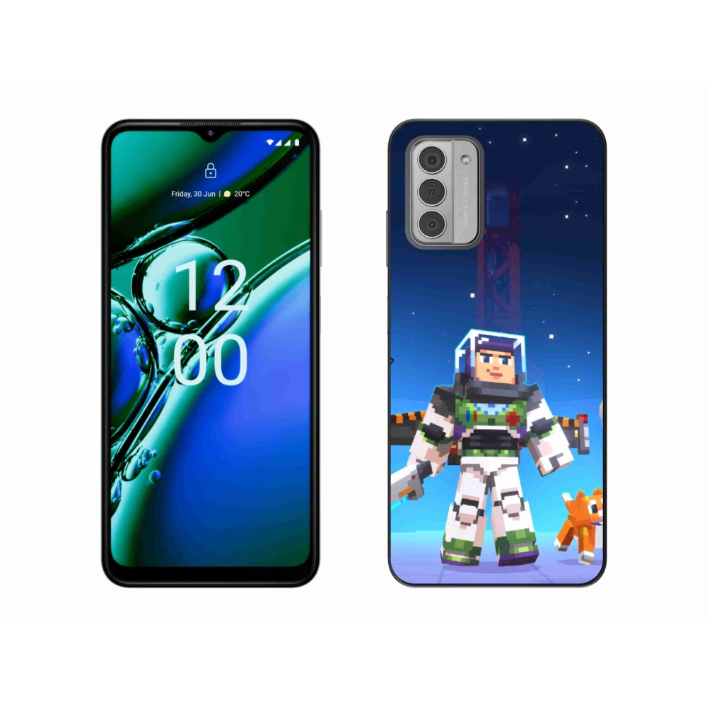 Gelový kryt mmCase na Nokia G42 - minecraft 2