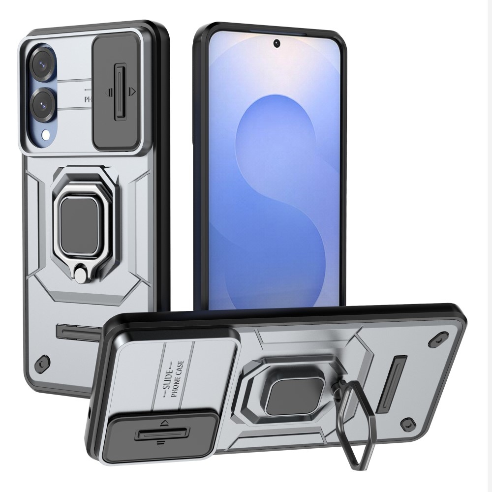 Lens odolný kryt na Samsung Galaxy S25 Edge - šedý