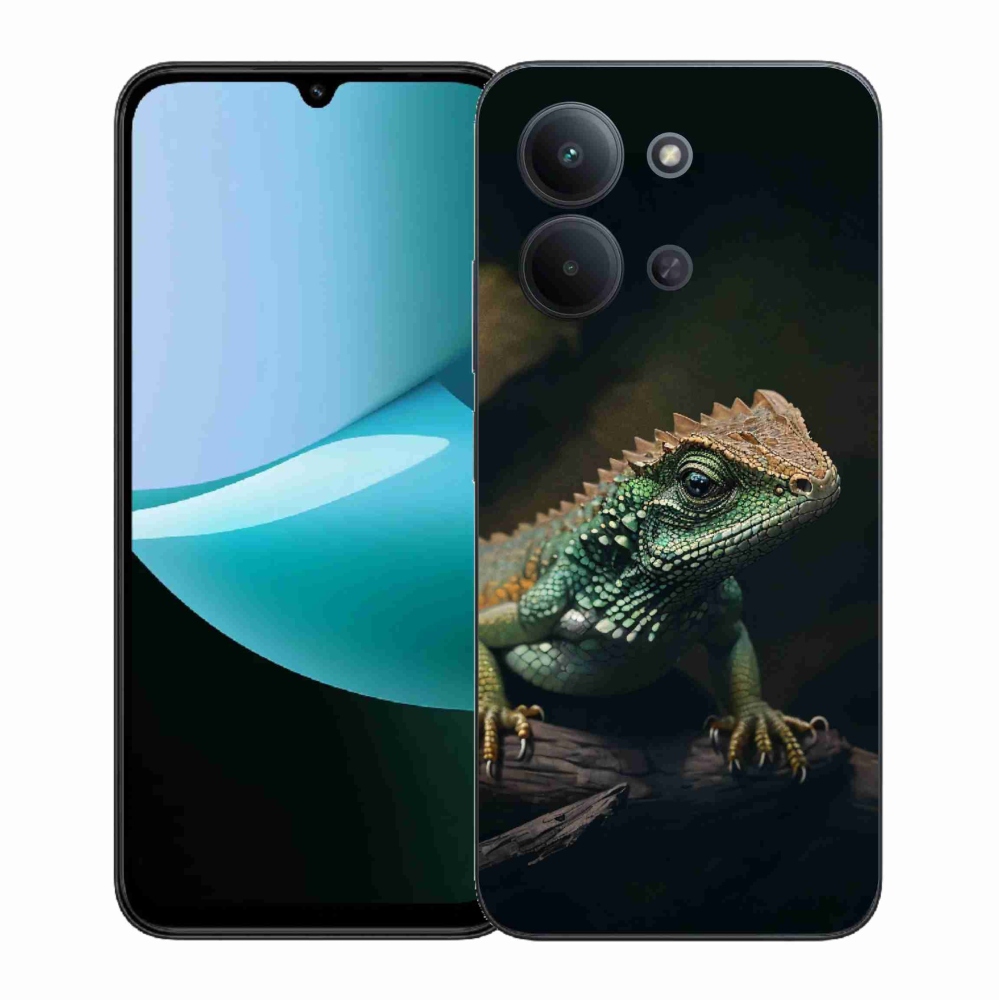 Gelový kryt mmCase na Xiaomi Redmi 15C 4G (171mm)/Poco C85 4G (171mm) - ještěr