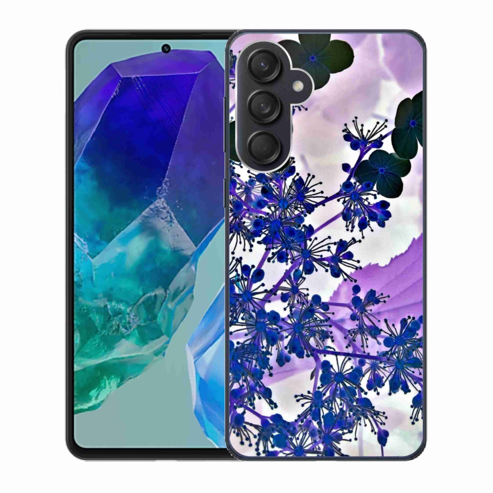 Gelový kryt mmCase na Samsung Galaxy M55 5G - květ hortenzie