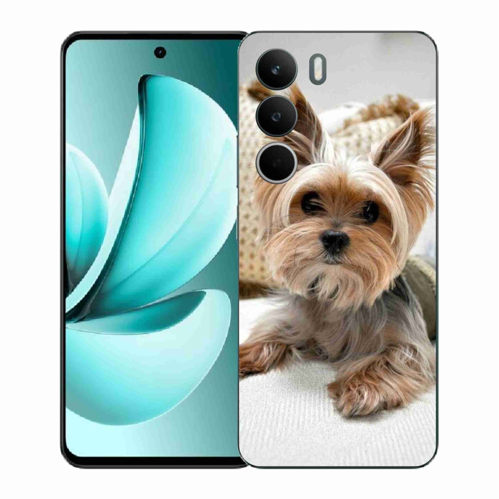 Gelový kryt mmCase na Realme C71 - jorkšír 5