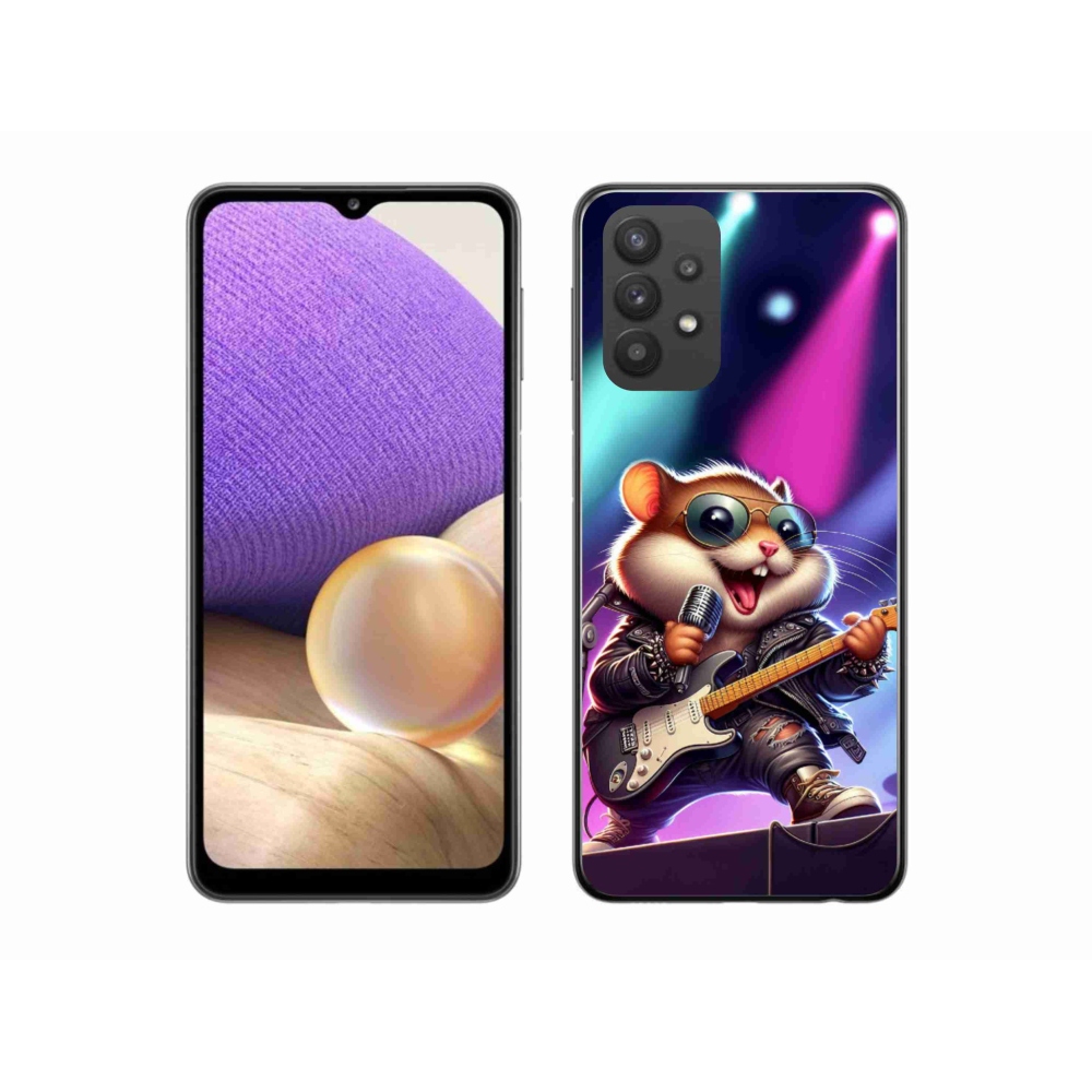 Gelový kryt mmCase na Samsung Galaxy A32 5G - křeček rocker
