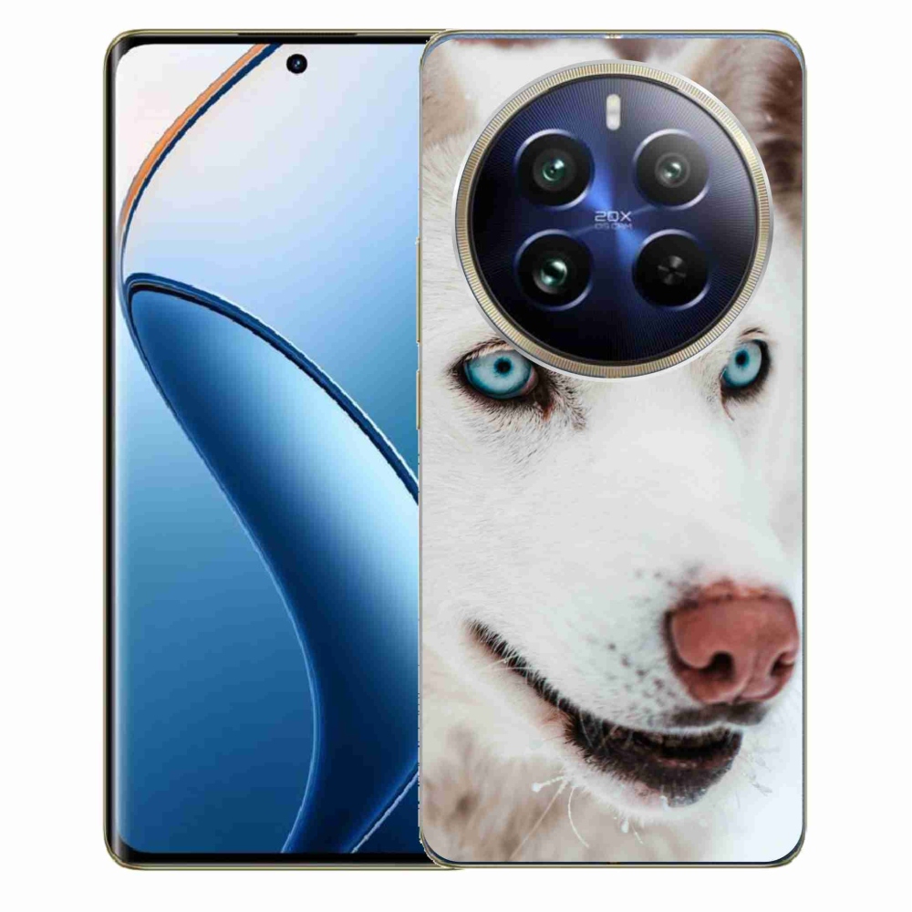 Gelový obal mmCase na Realme 12 Pro 5G/12 Pro+ 5G - psí pohled