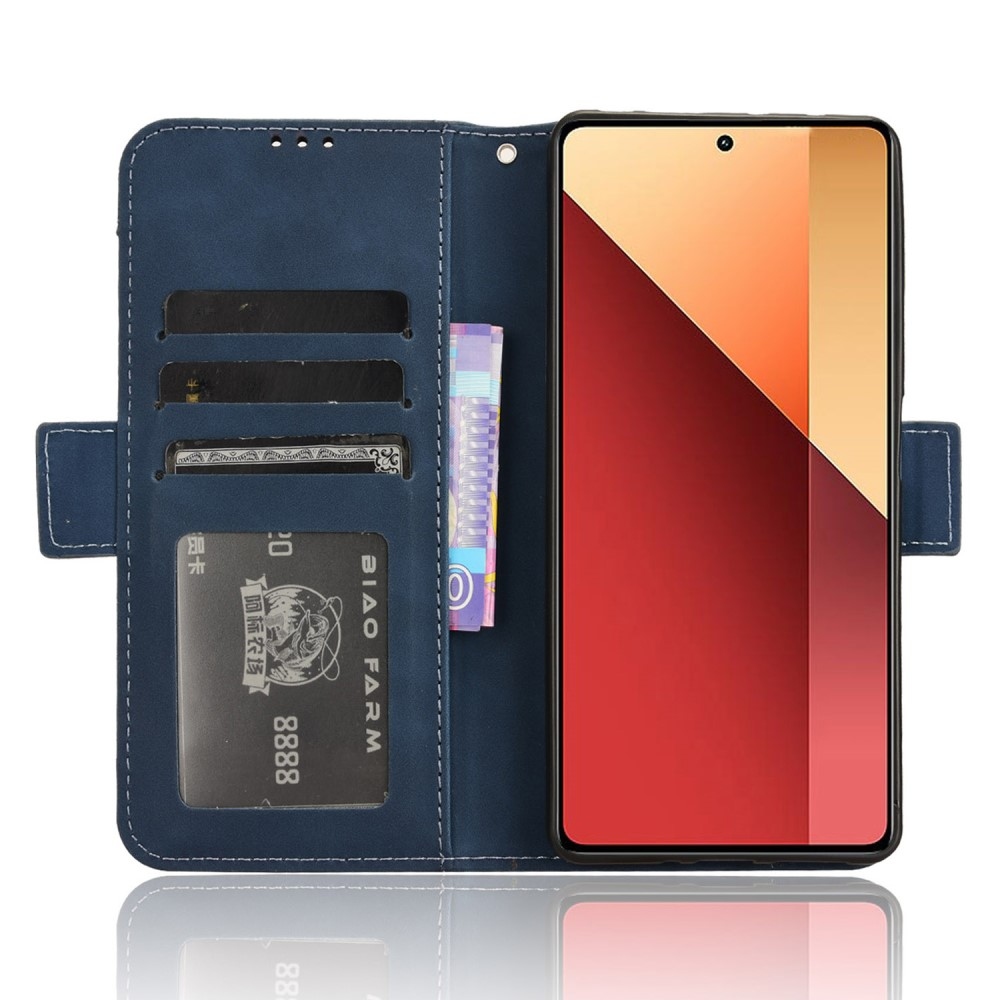 Cards knížkové pouzdro na Xiaomi Redmi Note 14S/Note 13 Pro 4G/Poco M6 Pro - modré