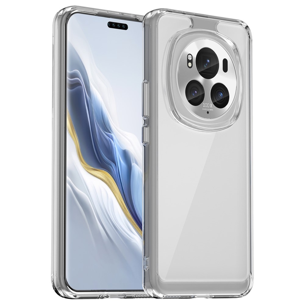 Gelový obal s pevnými zády na Honor Magic 6 Pro 5G - průhledný