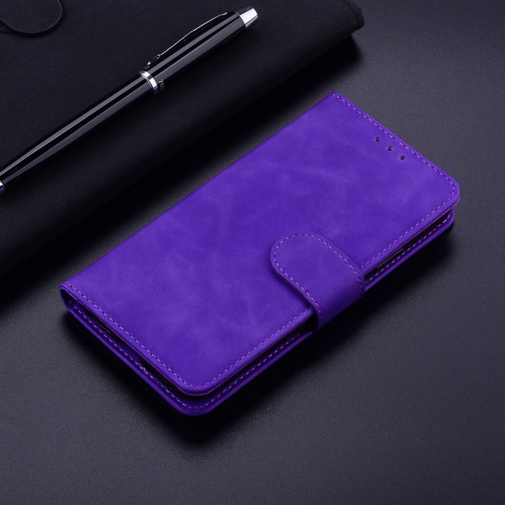 Wallet knížkové pouzdro na Realme Narzo 50 - fialové