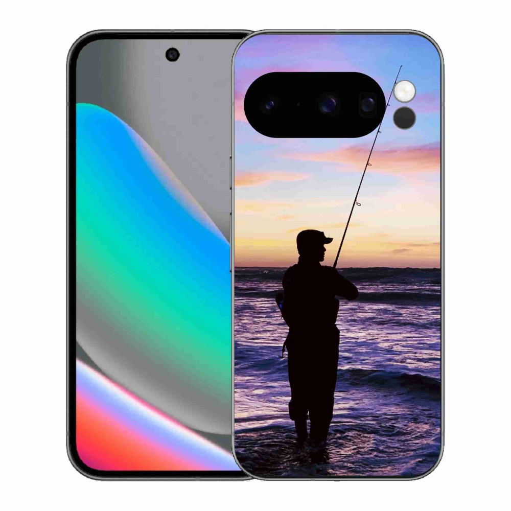 Gelový kryt mmCase na Google Pixel 10 Pro - rybaření 1