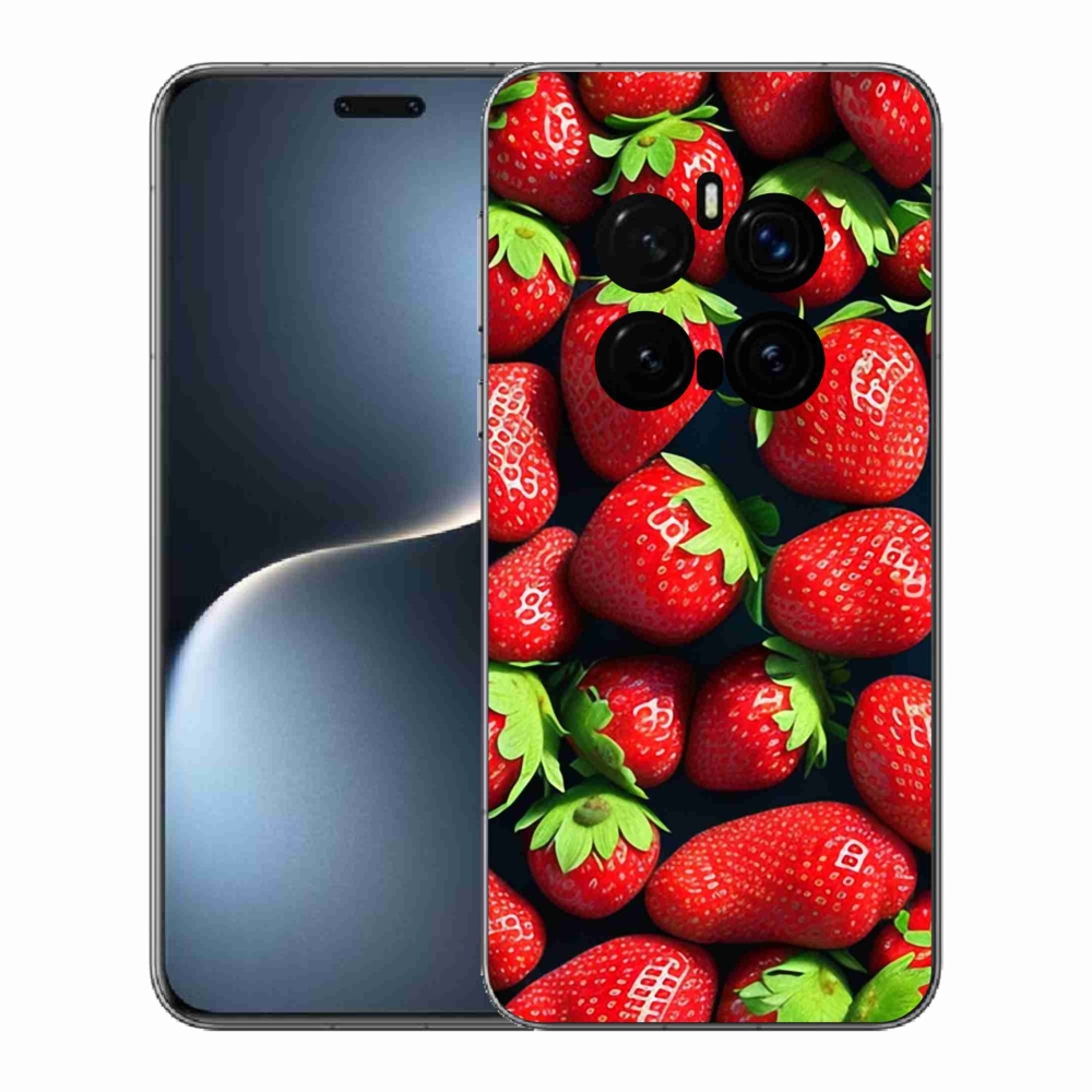 Gelový kryt mmCase na Honor Magic 7 Pro 5G - jahody