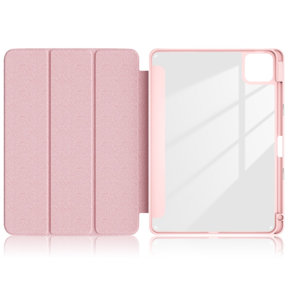 Case chytré zavírací pouzdro na tablet Xiaomi Pad 6S Pro - růžové