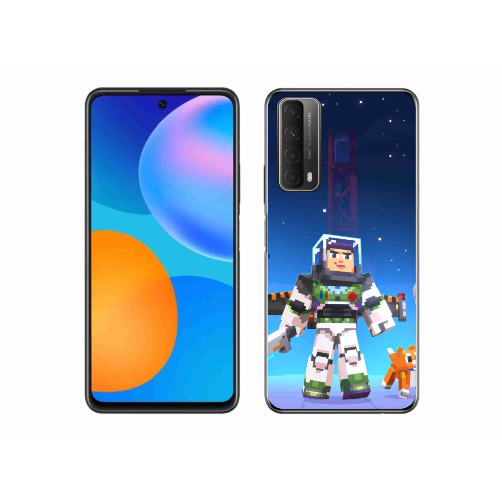 Gelový kryt mmCase na Huawei P Smart (2021) - minecraft 2