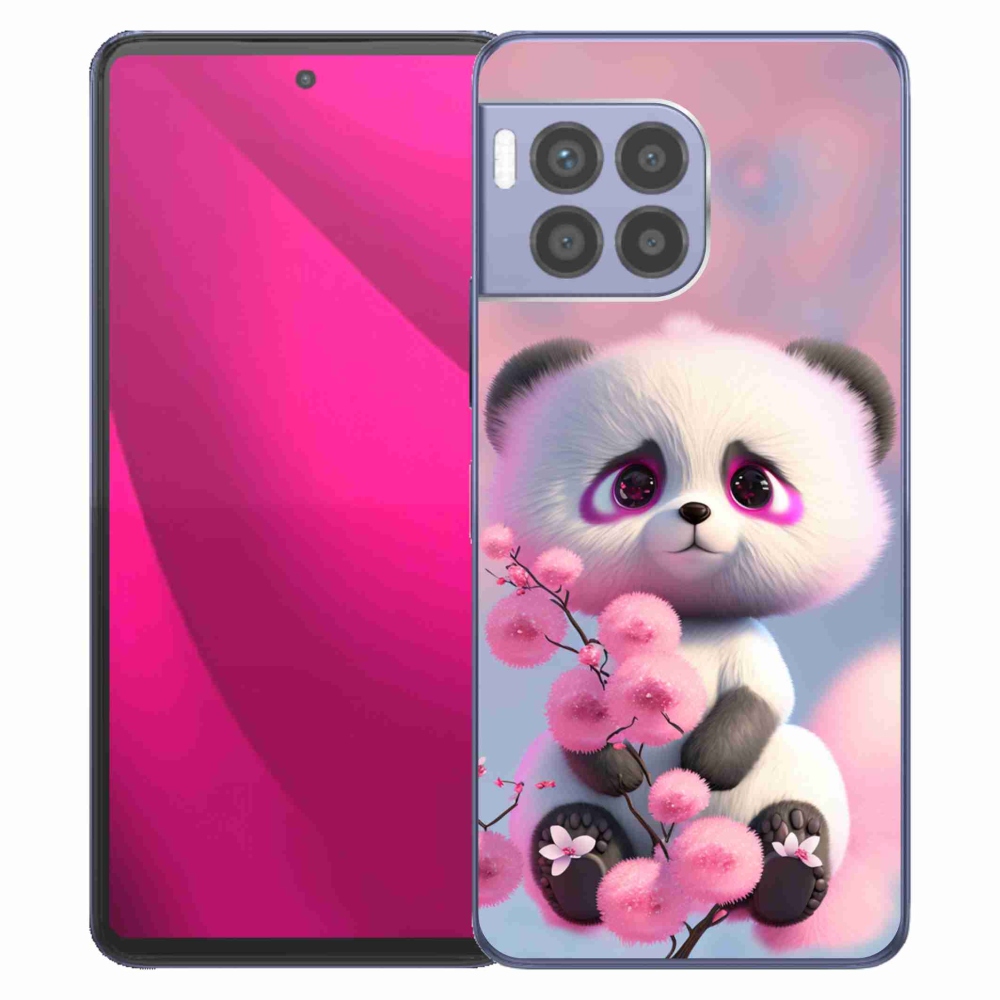 Gelový kryt mmCase na T-Mobile T Phone 2 Pro - roztomilá panda 1