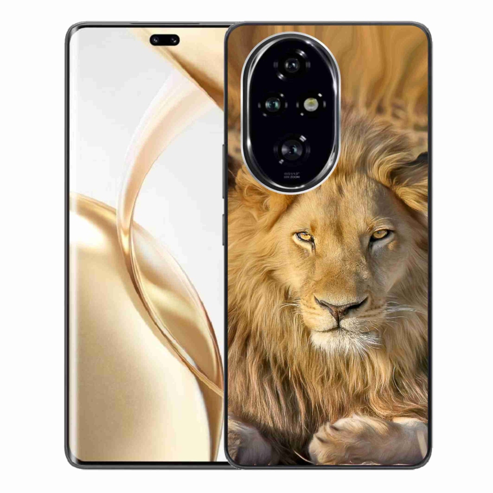 Gelový kryt mmCase na Honor 200 Pro 5G - lev 2