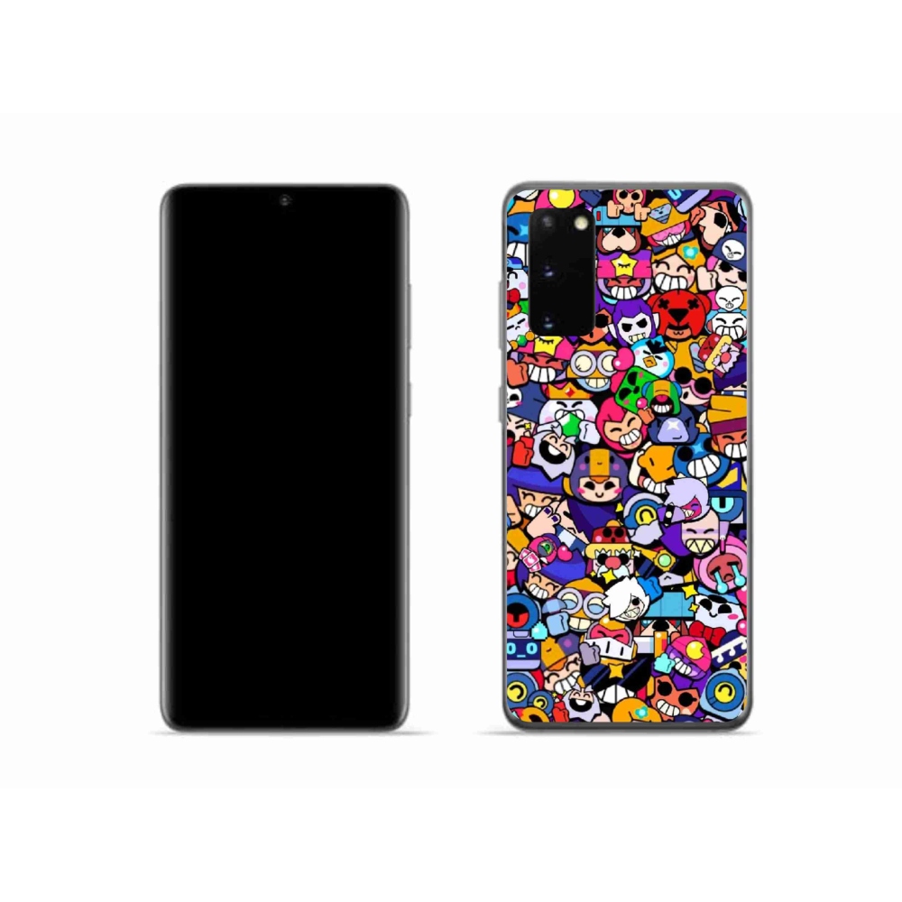 Gelový kryt mmCase na mobil Samsung Galaxy S20 - brawl stars 2