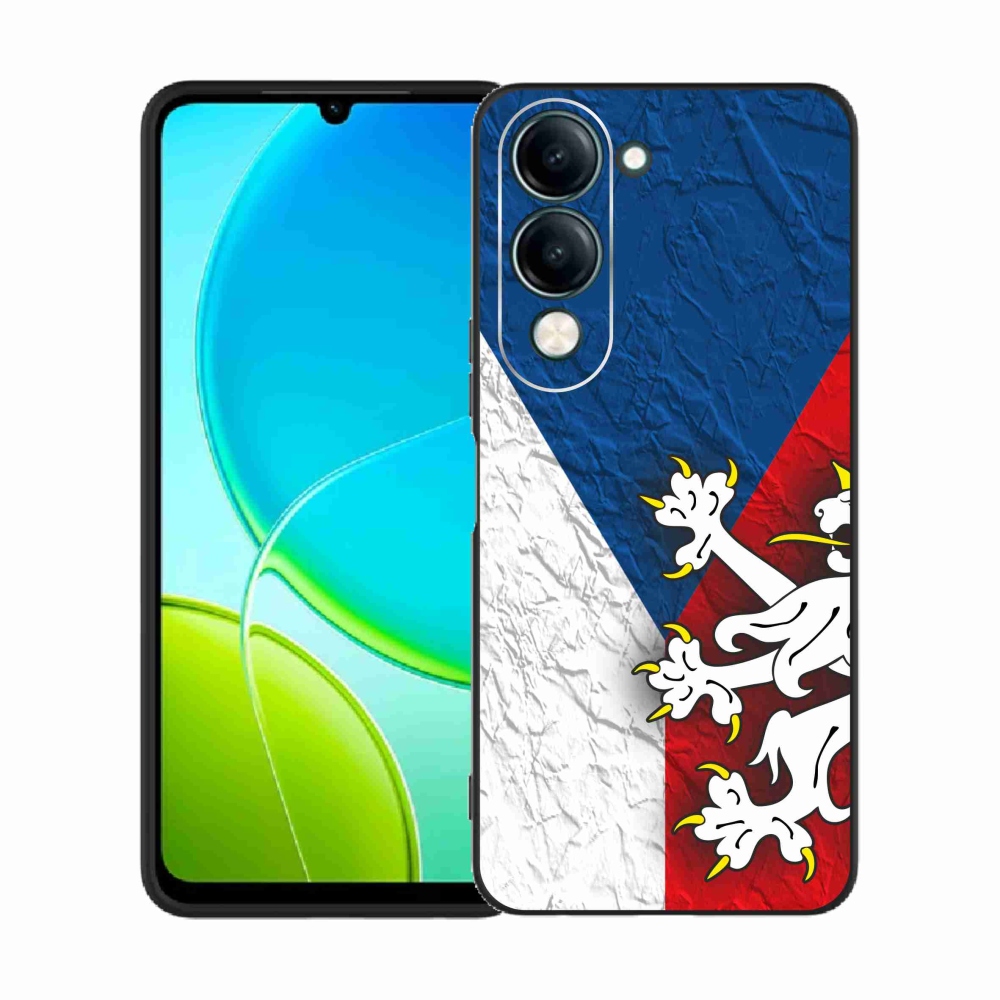 Gelový kryt mmCase na Vivo Y29s 5G - česká vlajka 1