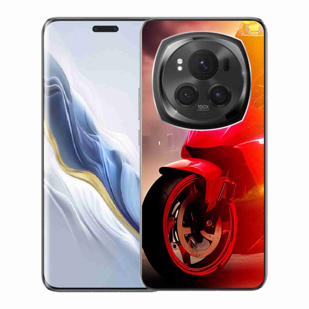 Gelový kryt mmCase na Honor Magic 6 Pro 5G - motorka