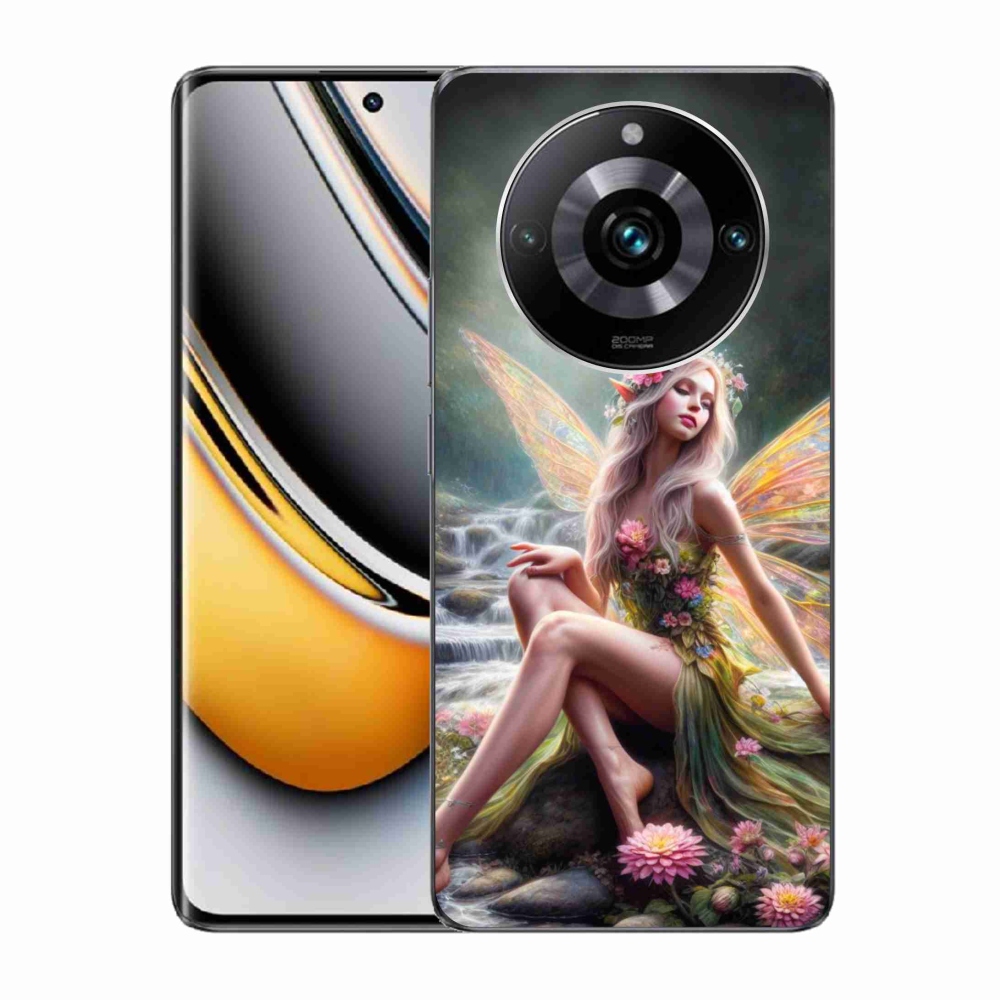 Gelový kryt mmCase na Realme 11 Pro/11 Pro+ - motýlí žena 1